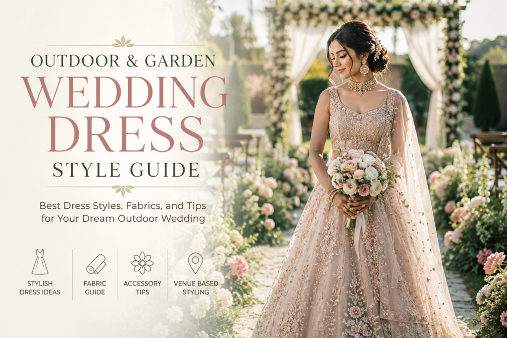Outdoor and Garden Wedding Dress Style Guide outdoor featured image