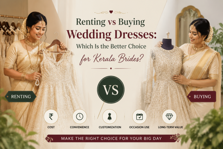 Renting vs Buying Wedding Dresses: Which Is the Better Choice for Kerala Brides?